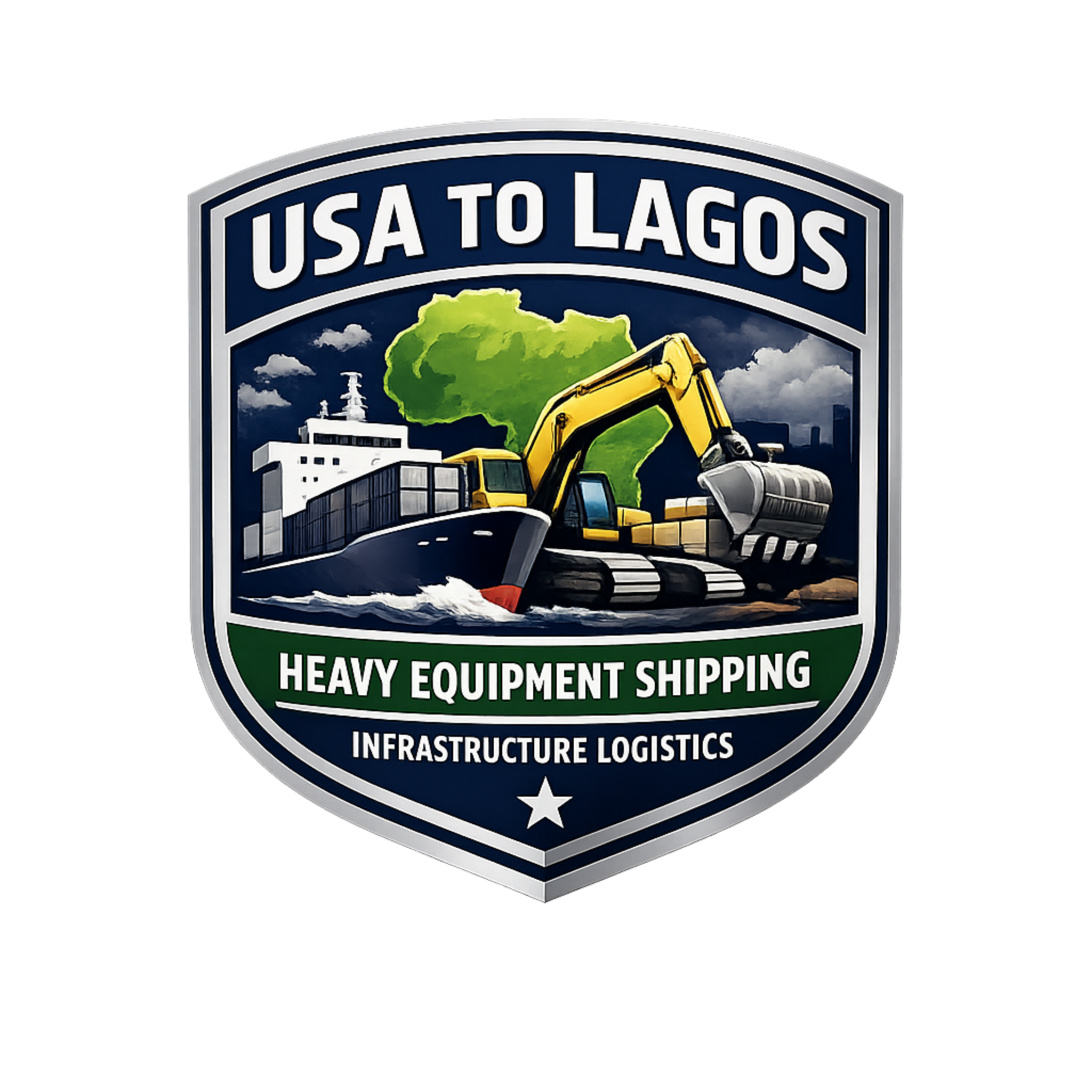 USA TO LAGOS badge